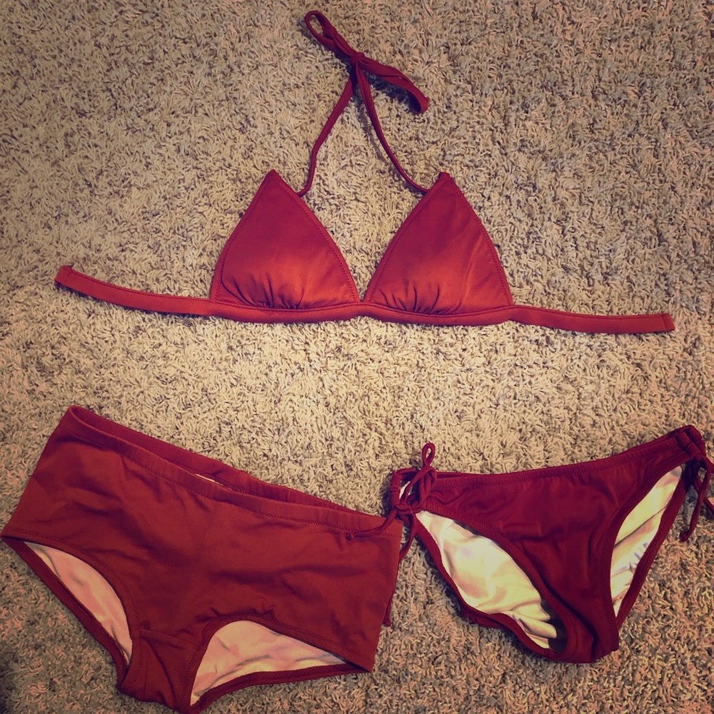 COPY - J Crew 3 piece XS bikini set
